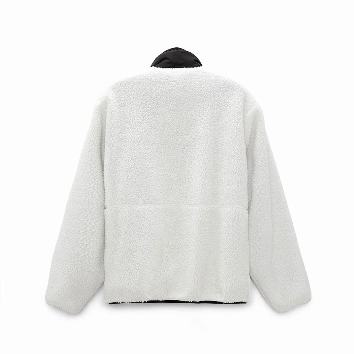 Herren Fleecejacke mit Kontrastnähten – Produktansicht 5
