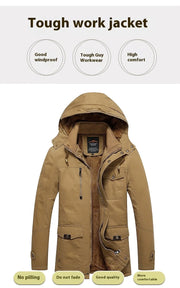 Herren Freizeitjacke mit Fleecefutter