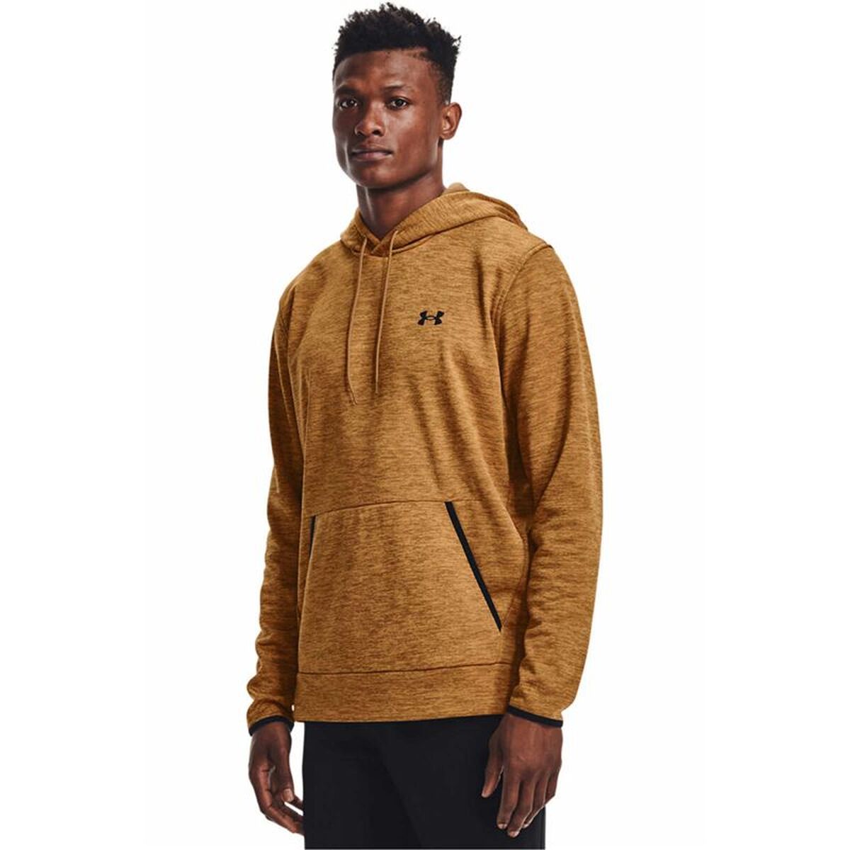 Herren Kapuze Under Armour Fleece Twist Braun - Sport & Freizeit