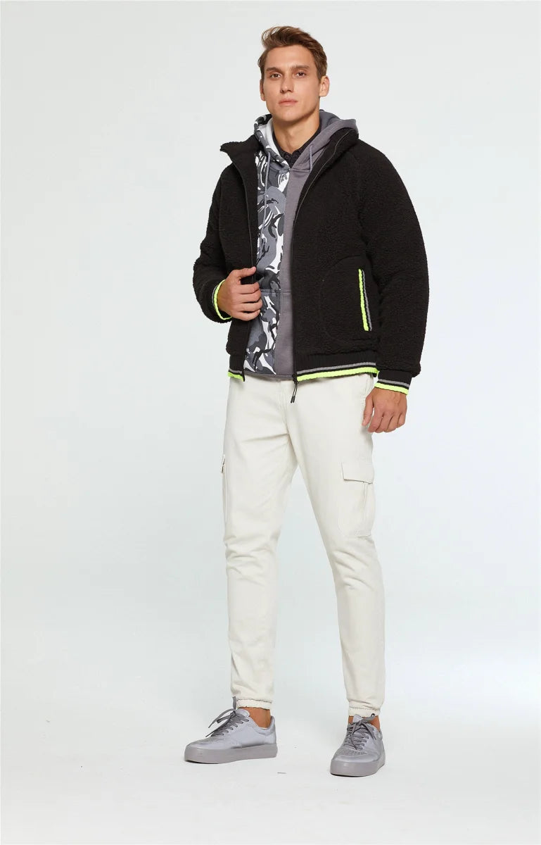 Herren Kaschmirpullover mit Rundhals – Detailansicht 3