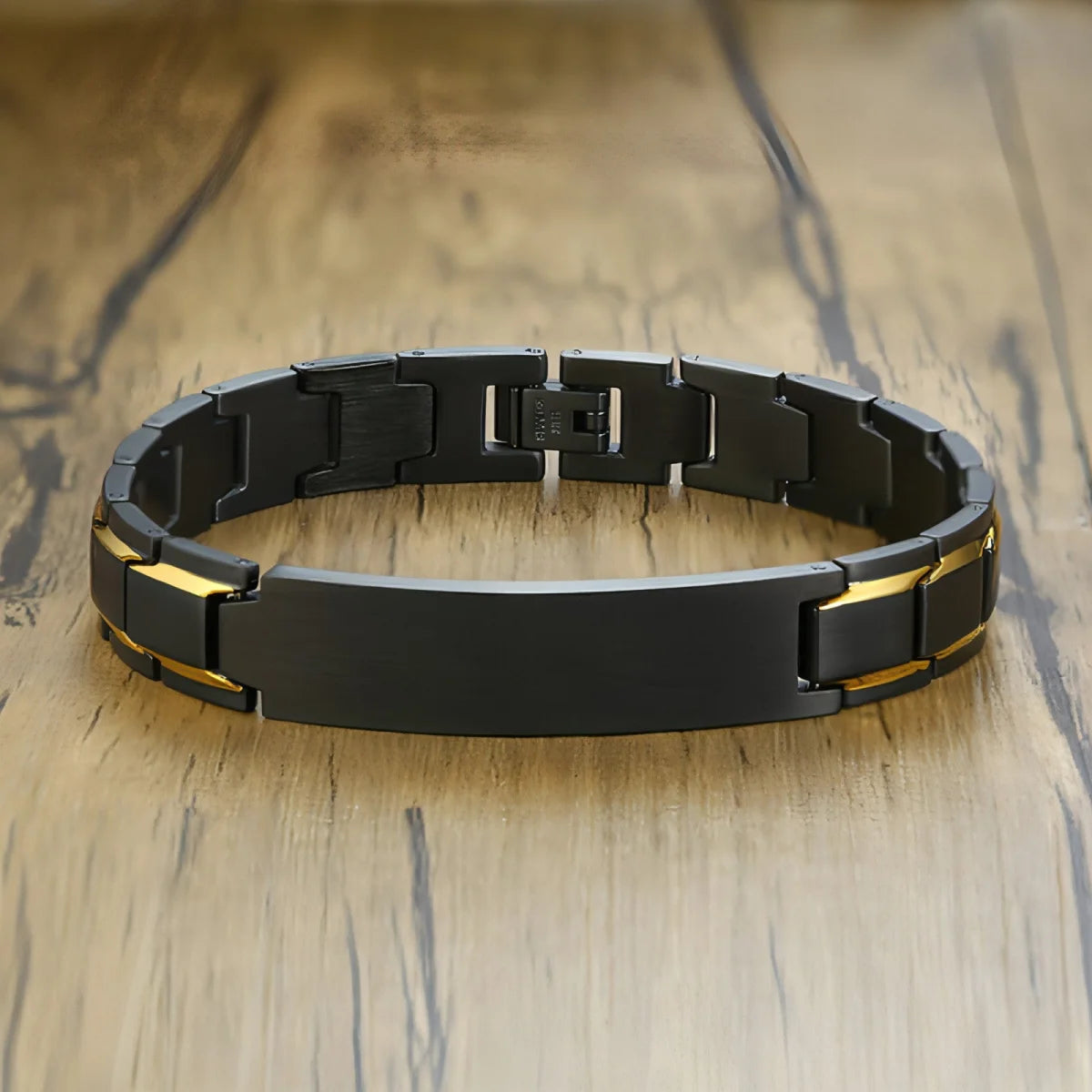 Gravierbares Herren-Kettenarmband 12 mm