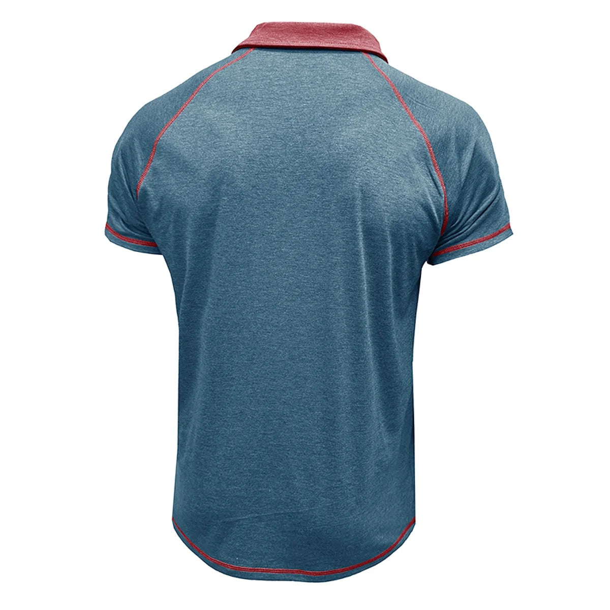 Herren Kurzarm-Poloshirt mit Kragen