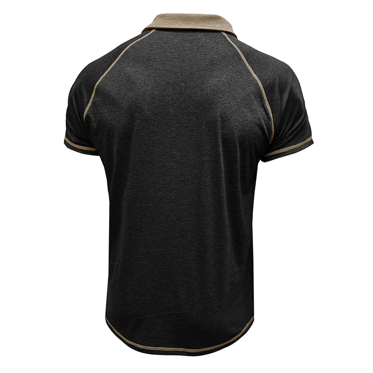 Herren Kurzarm-Poloshirt mit Kragen
