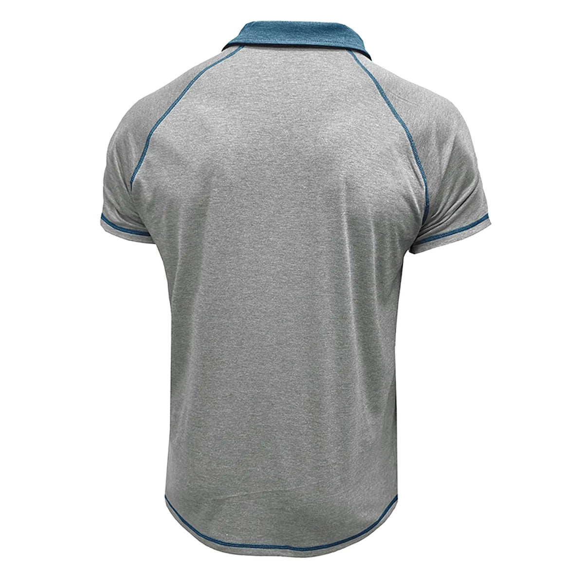 Herren Kurzarm-Poloshirt mit Kragen