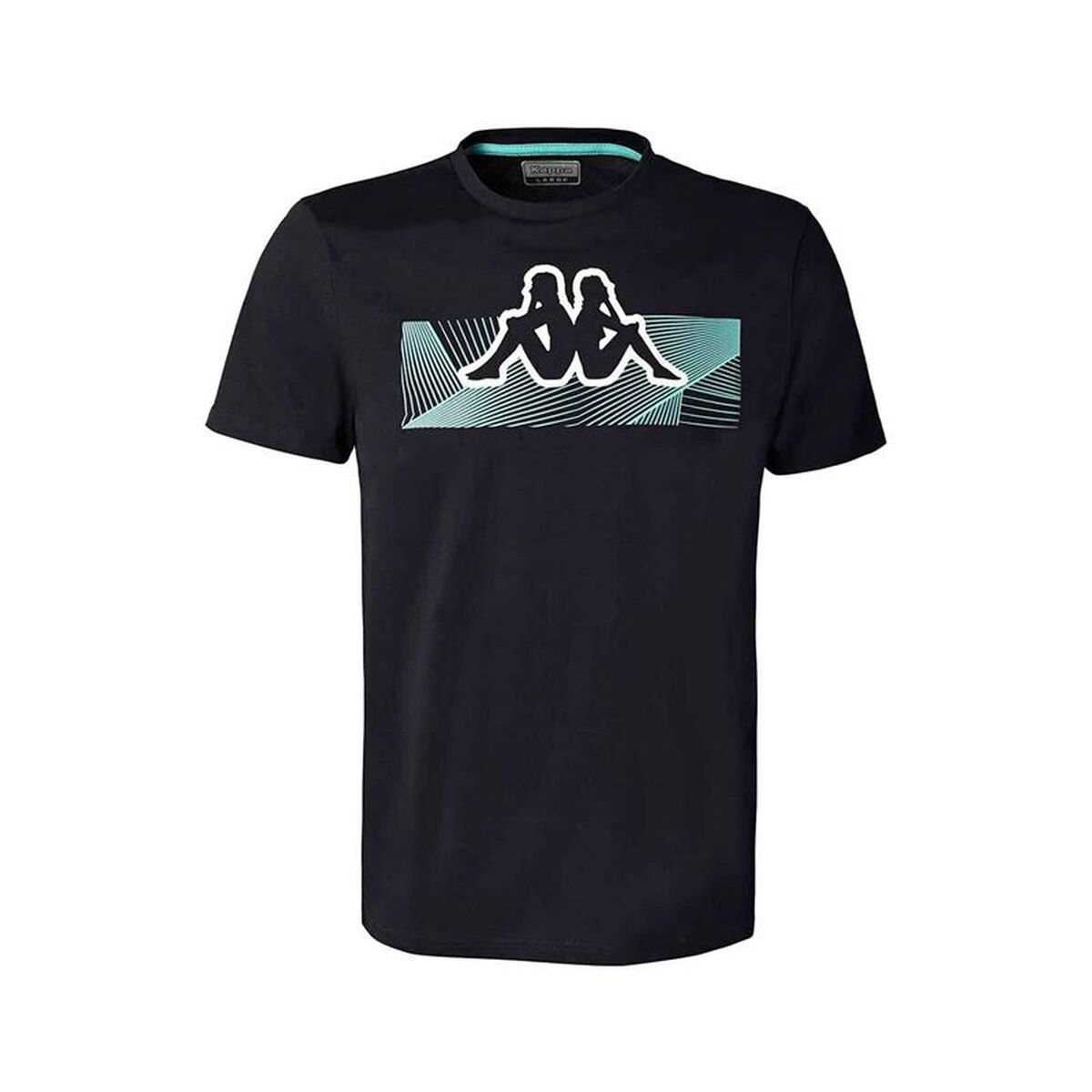 Herren Kurzarm T Shirt Kappa Dunkelblau - Mode & Accessoires