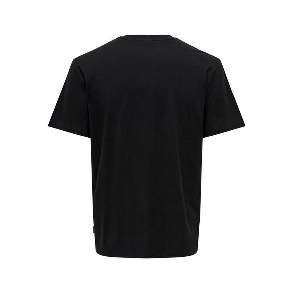 Herren Kurzarm T Shirt Only Sons Schwarz - Mode & Accessoires