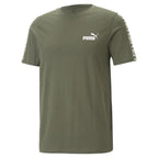 Herren Kurzarm T Shirt Puma 673358 73 Olive S - Sport & Freizeit