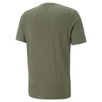 Herren Kurzarm T Shirt Puma 673358 73 Olive S - Sport & Freizeit