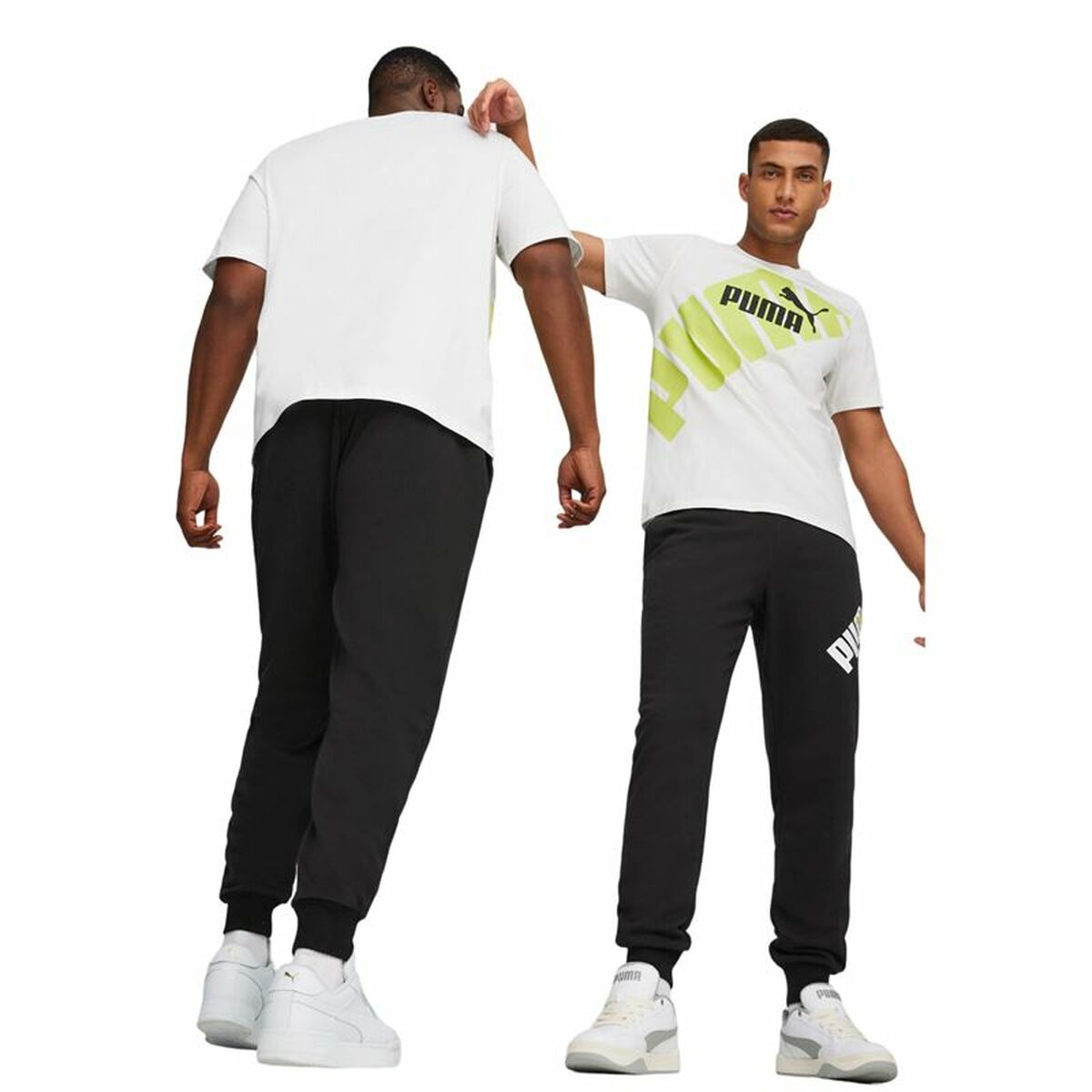 Herren Kurzarm T Shirt Puma Power Graphic