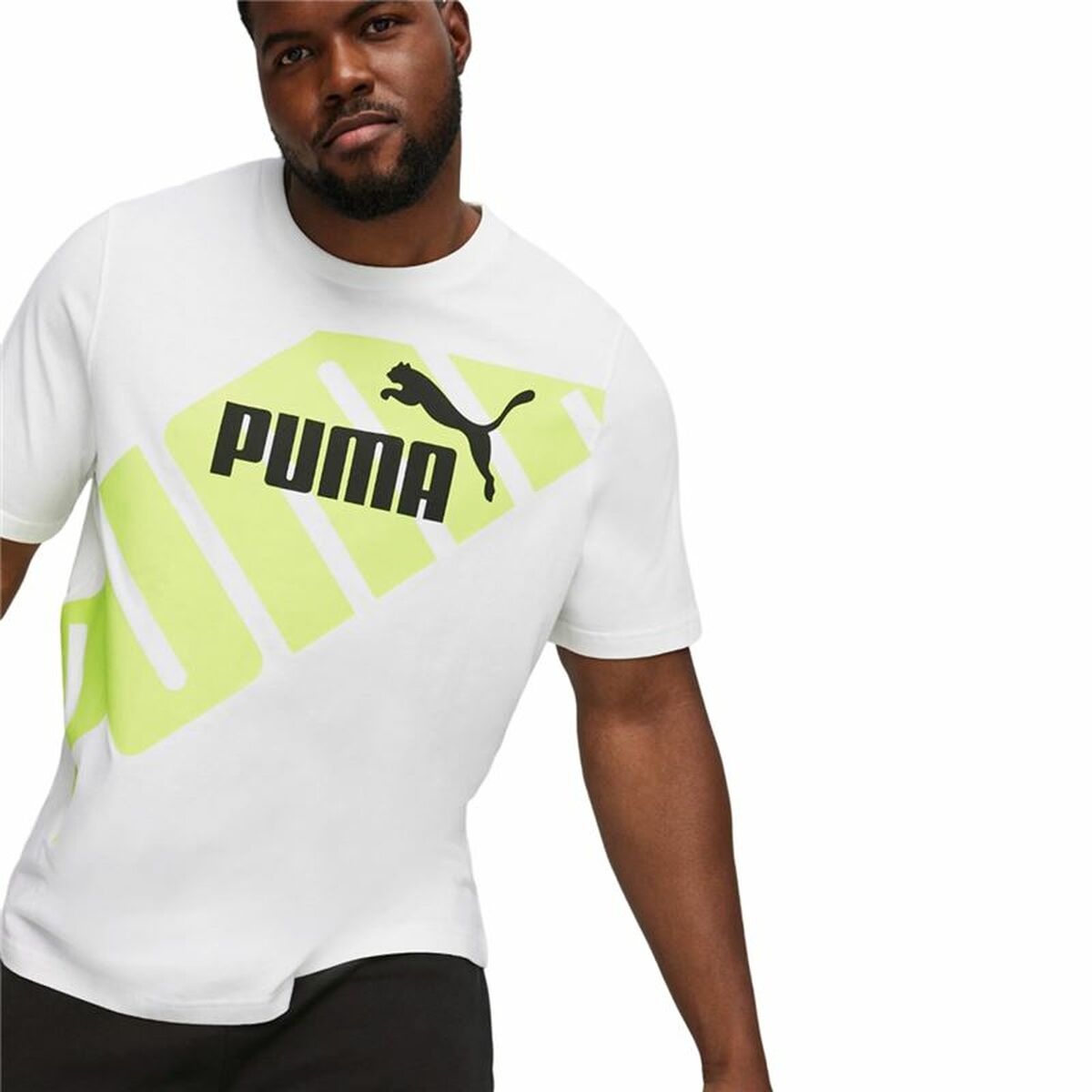 Herren Kurzarm T Shirt Puma Power Graphic