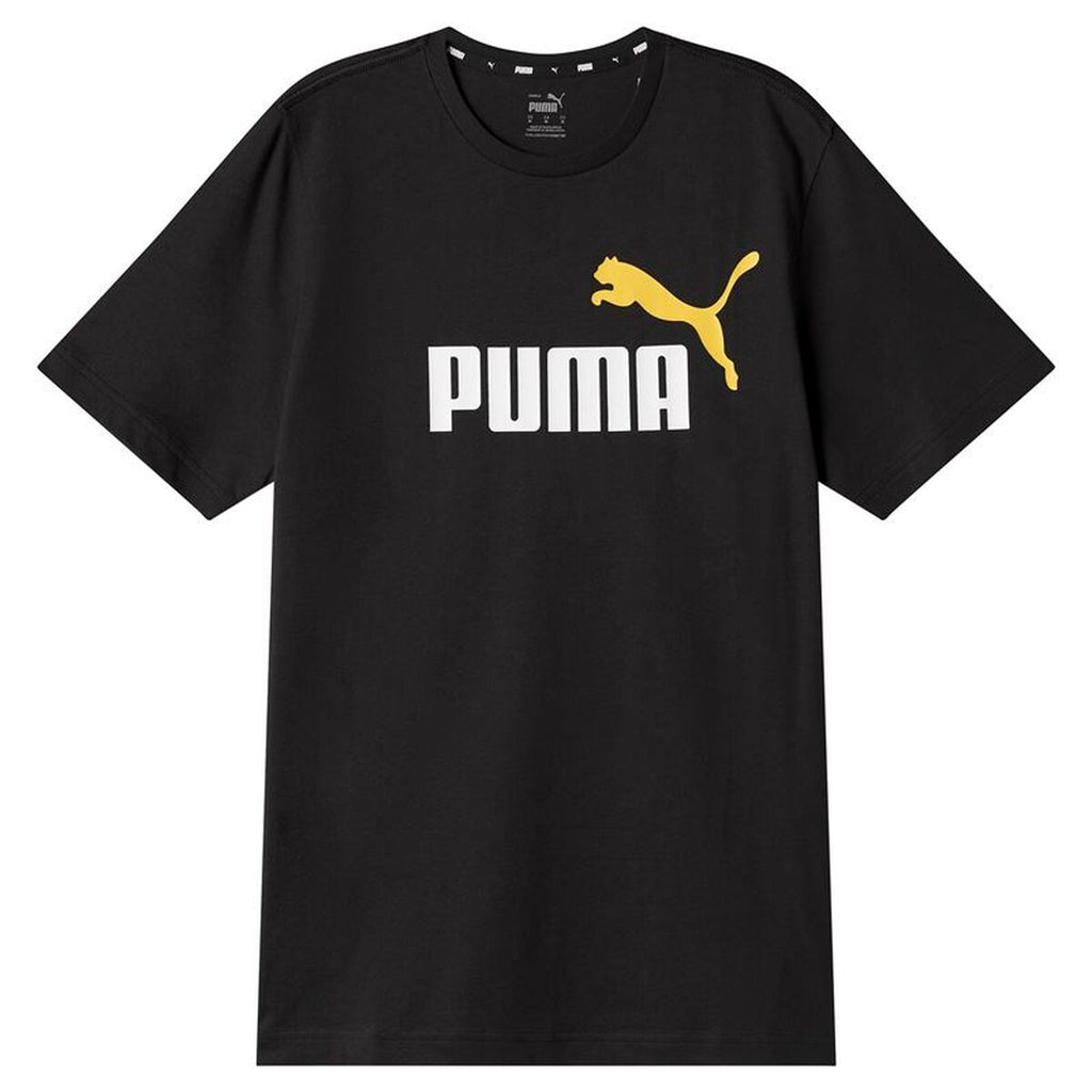 Herren Kurzarm T Shirt Puma Schwarz - Mode & Accessoires