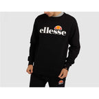 Herren Langarm T Shirt Ellesse SL Succiso Schwarz - Sport & Freizeit