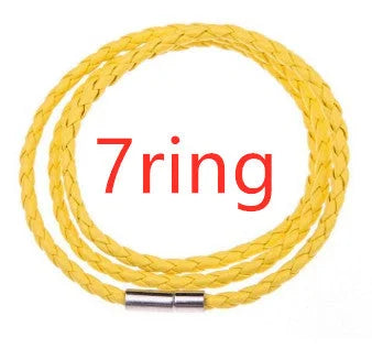 Personalized Mens Braided Genuine Leather Bracelet Stainless Steel Custom Beads Name Charm Bracelet For Men With Family Names