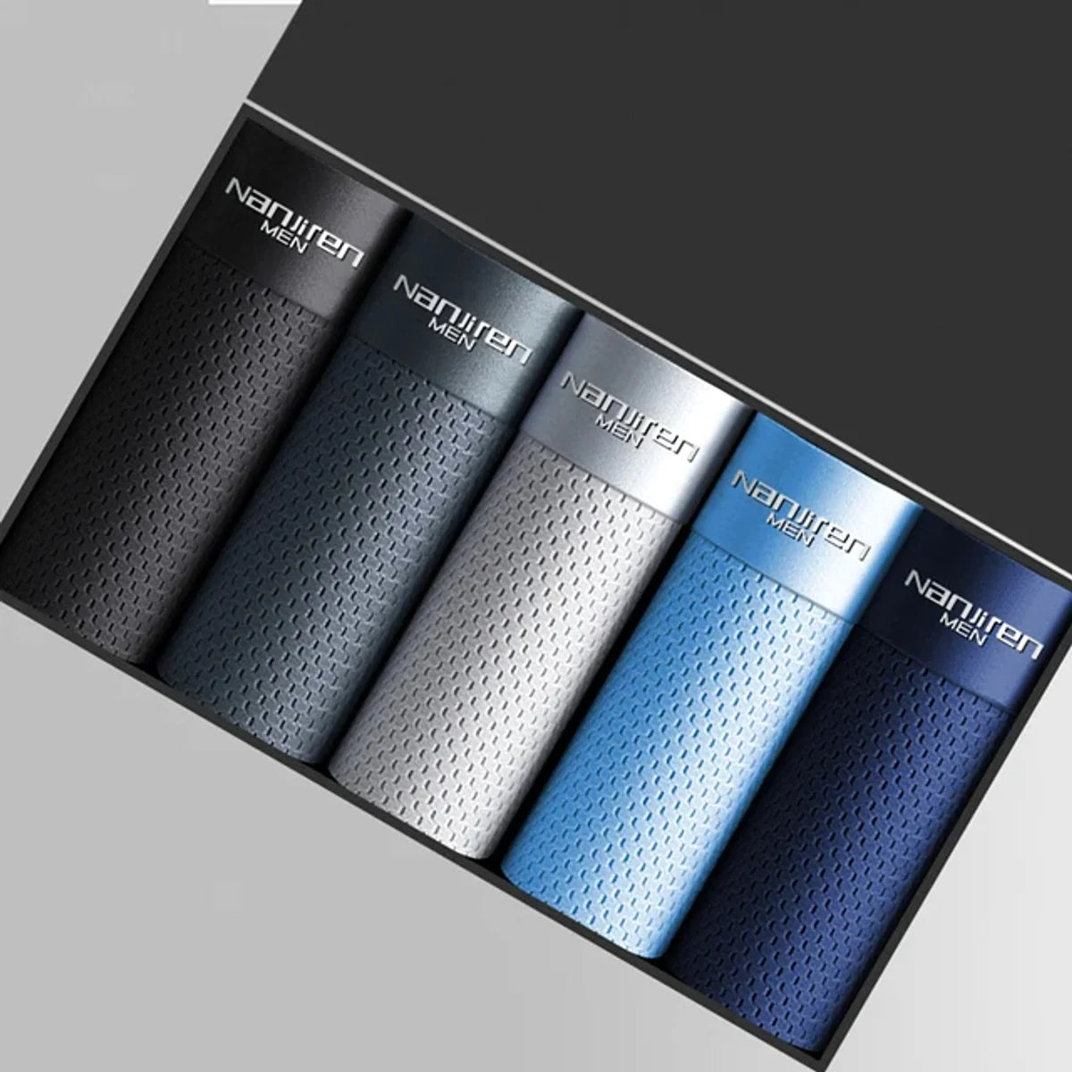 Herren Mesh-Unterwäsche, atmungsaktives Set – Produktansicht 2