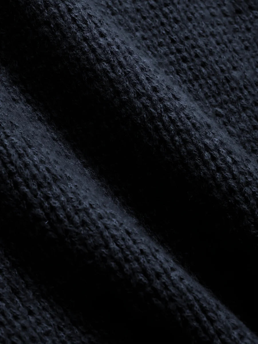 Herren Retro-Strickpullover locker geschnitten – Detailansicht 5