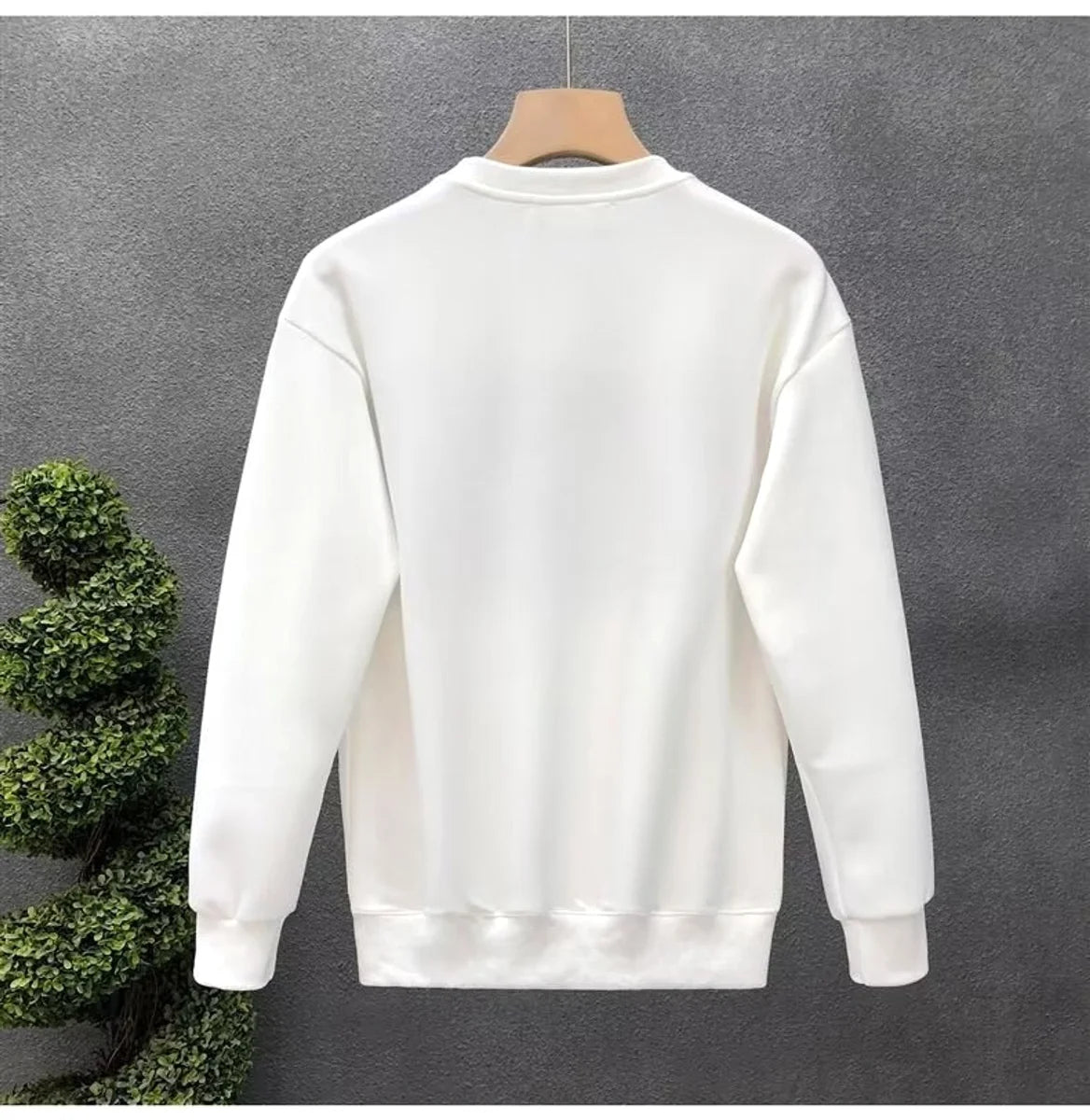 Herren Rundhals-Sweatshirt, wahlweise gefüttert