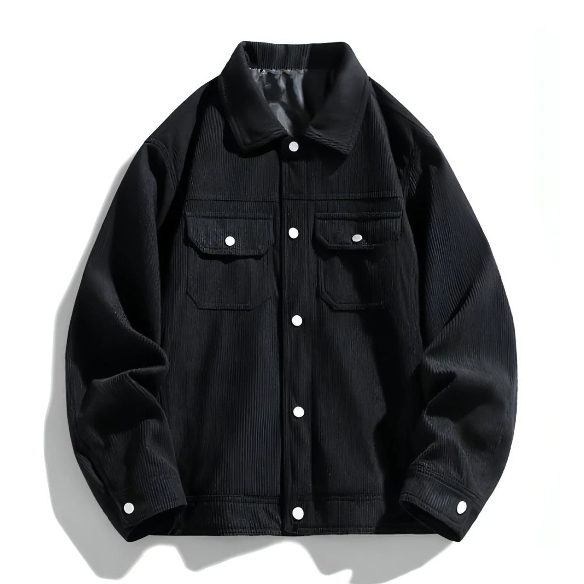 Herren Samtjacke im japanischen Stil – Produktansicht 5