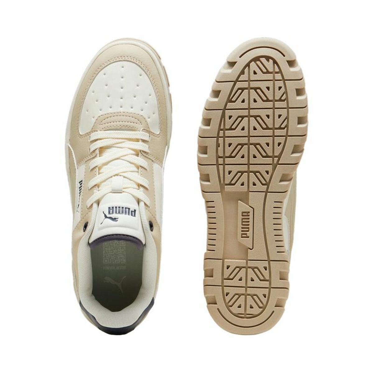 Herren Sneaker Puma Caven 2.0 Weiß Beige - Mode & Accessoires