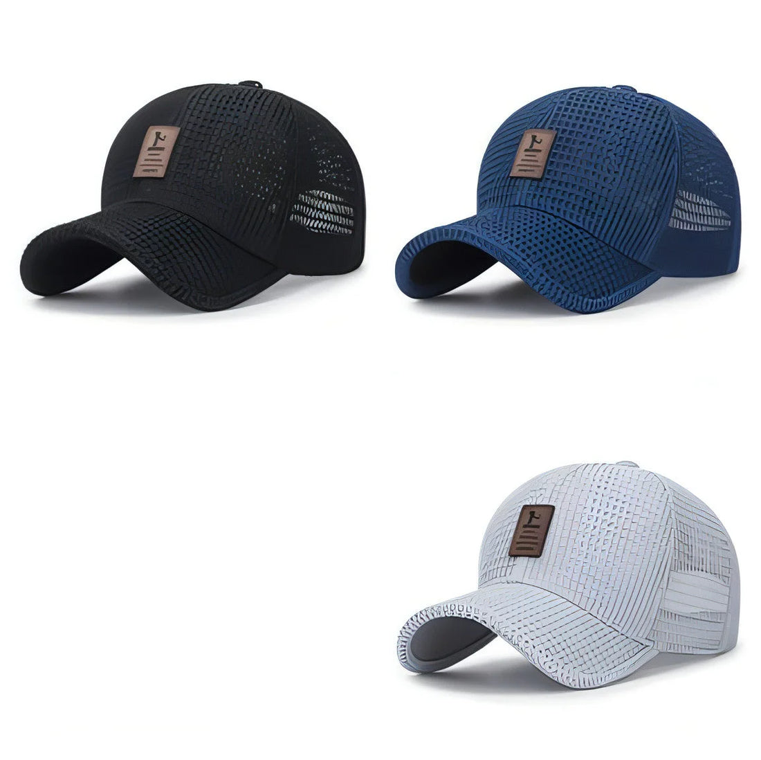 Herren Outdoor-Sonnenhut aus Mesh UPF 50+ – Detailansicht 4