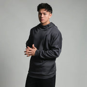 Herren Sportpullover mit hohem Kragen