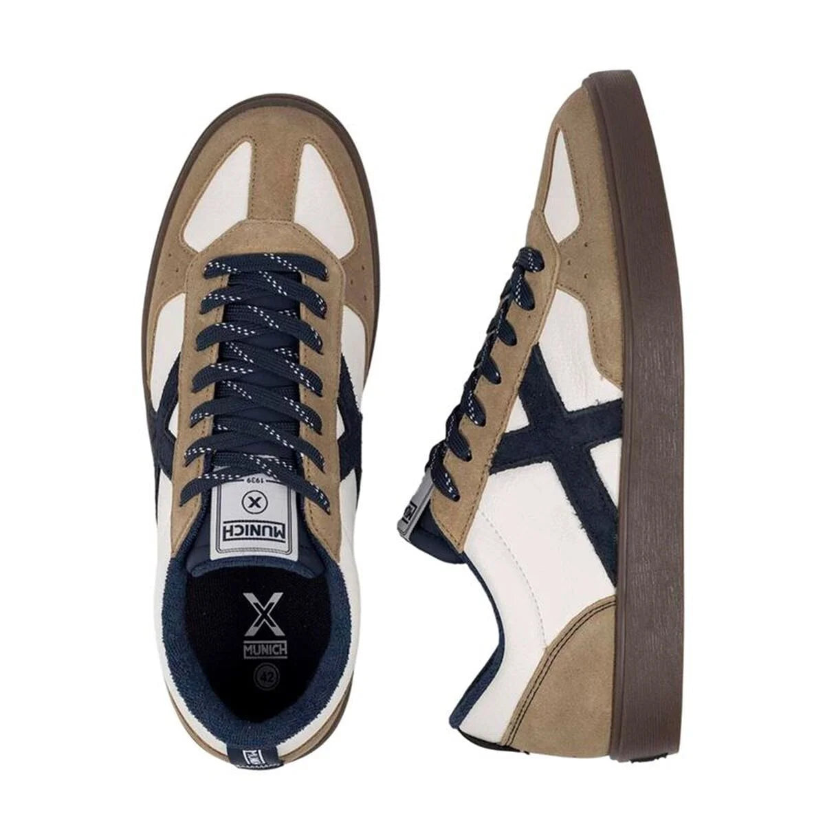 Herren-Sportschuhe Munich Munich Break 45 Weiß – Produktansicht 4