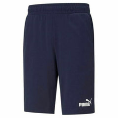 Produktbild von Puma Herren Sportshorts Marineblau – 100 % Baumwolle