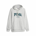 Herren Sweater Kapuze Puma Squad Fl Hellgrau