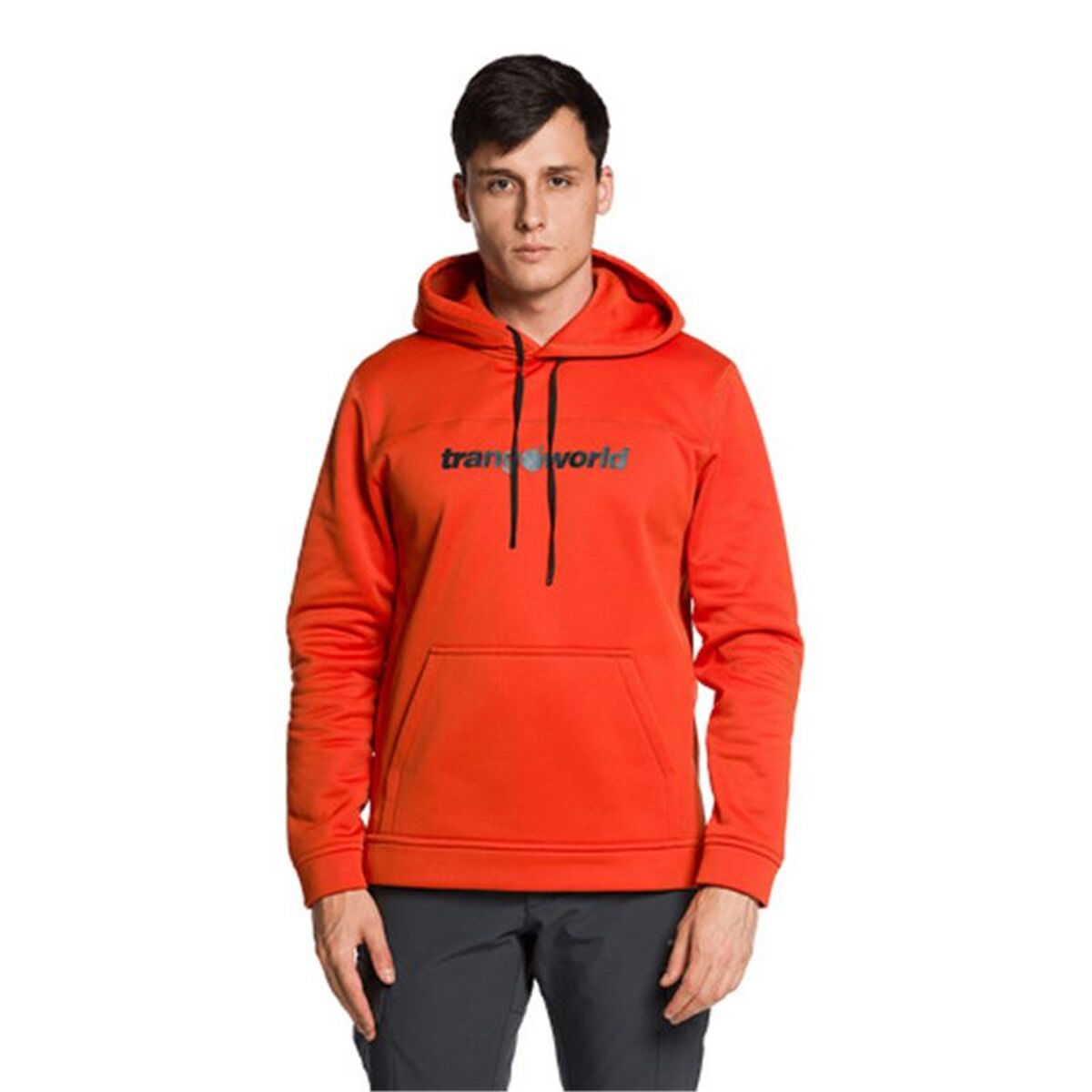 Herren Sweater Kapuze Trangoworld Login V02 Rot - Sport & Freizeit