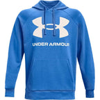 Herren Sweater Kapuze Under Armour Rival Blau - Sport & Freizeit