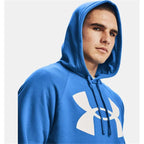 Herren Sweater Kapuze Under Armour Rival Blau - Sport & Freizeit