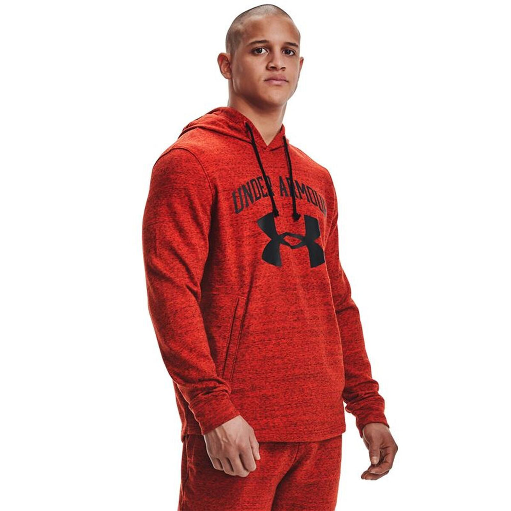 Herren Sweater Kapuze Under Armour Rival Terry Rot - Sport & Freizeit