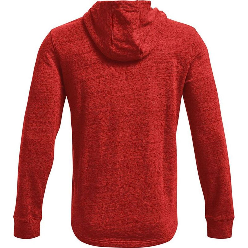 Herren Sweater Kapuze Under Armour Rival Terry Rot - Sport & Freizeit