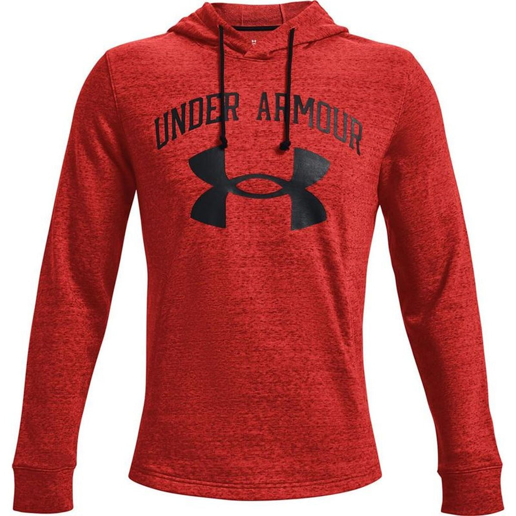 Herren Sweater Kapuze Under Armour Rival Terry Rot - Sport & Freizeit