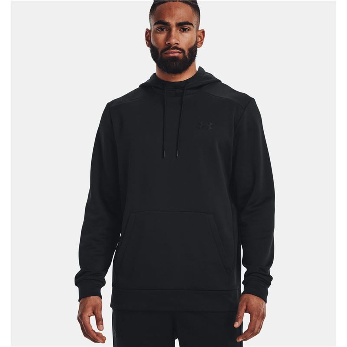 Herren Sweater Kapuze Under Armour Schwarz - Sport & Freizeit