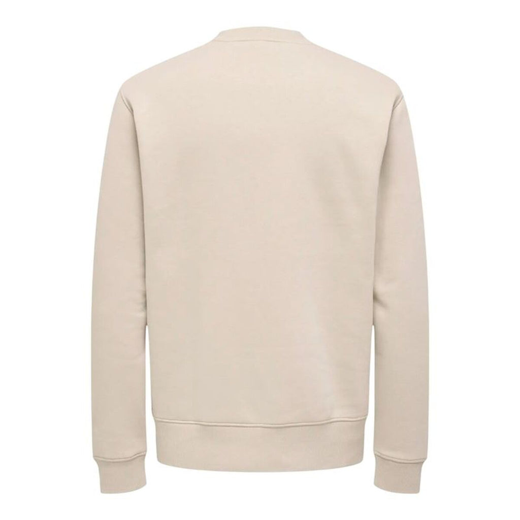 Herren Sweater Onsdawson Reg Crew Weiß