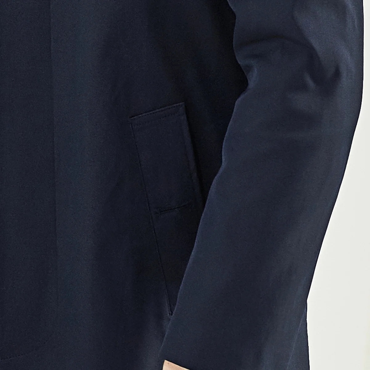 Herren Trenchcoat einreihig mit Taschen – Produktansicht 2