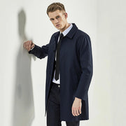 Herren Trenchcoat einreihig mit Taschen