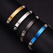 Herren Vintage-Armband aus Edelstahl