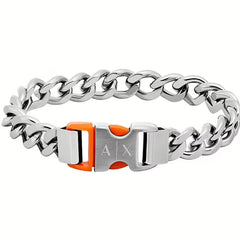Produktbild von Armani Exchange Herren Armband Silberfarben – Stilvoll Elegant