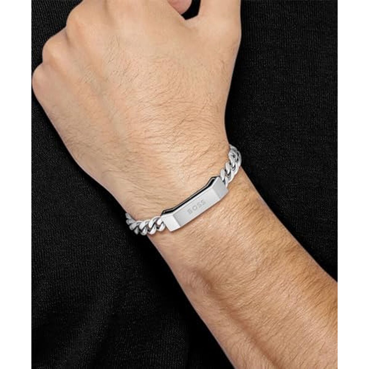 Herrenarmreif Hugo Boss 1580314S Silberfarben Schmuck