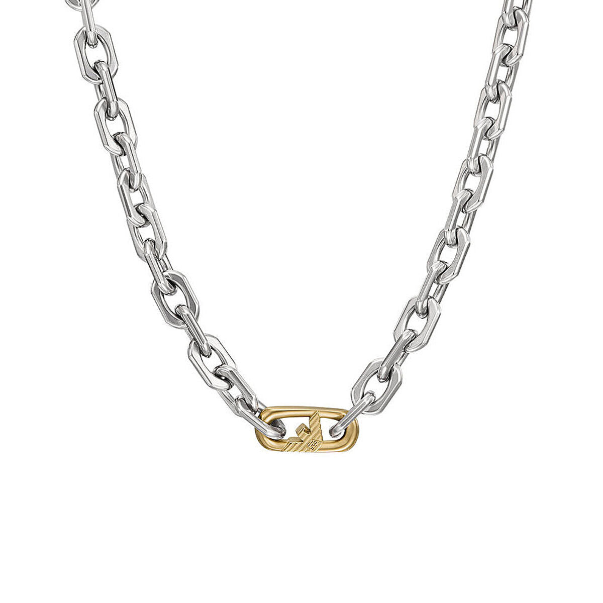 Herrenhalsband Emporio Armani EGS3147040 Silberfarben - Mode & Accessoires