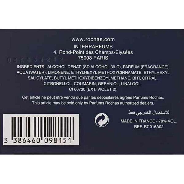 Herrenparfüm Rochas EDT Eau de Toilette Sale Angebot - Neuheiten