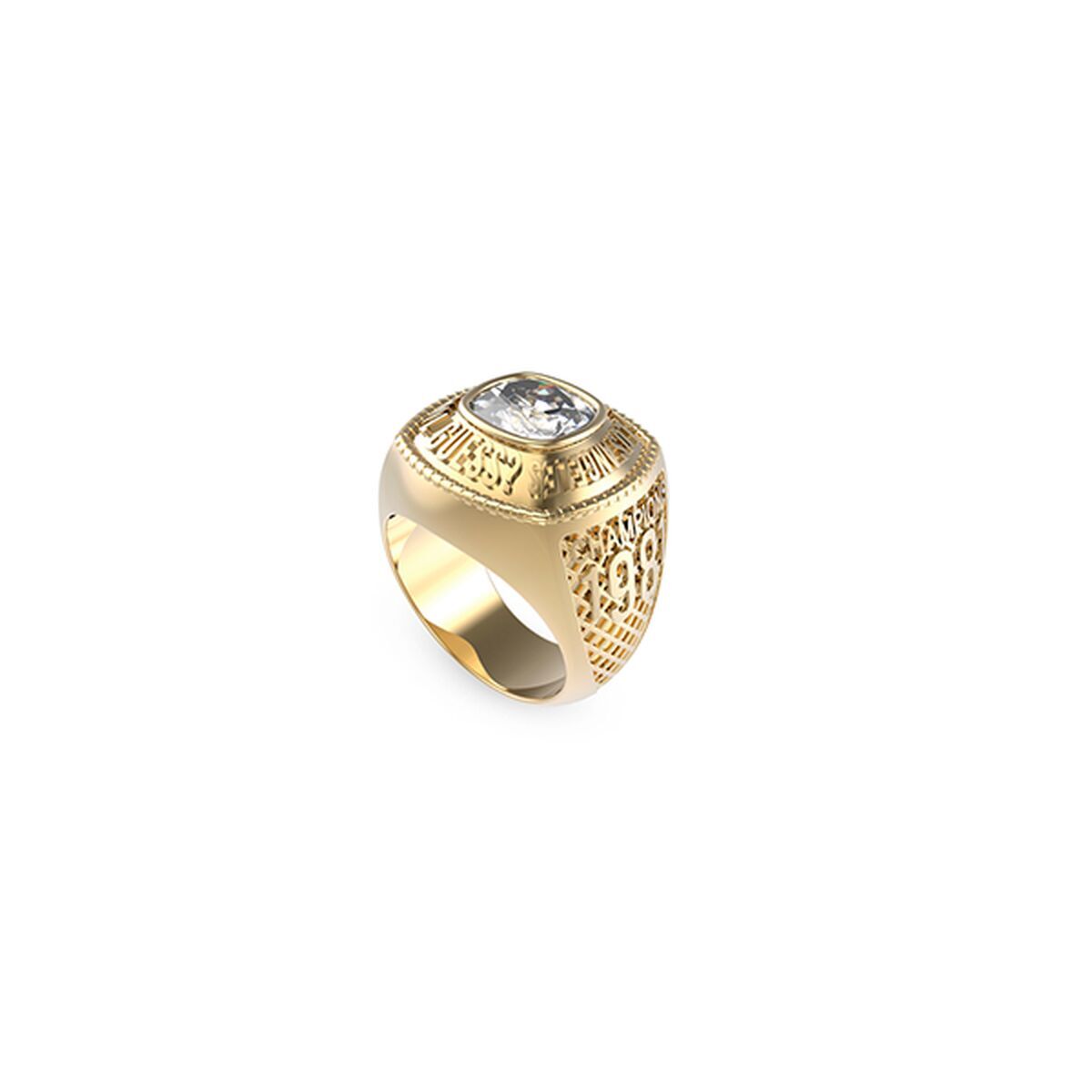 Herrenring Guess JUMR01375JWYG66 Gold Größe 26 Schmuck