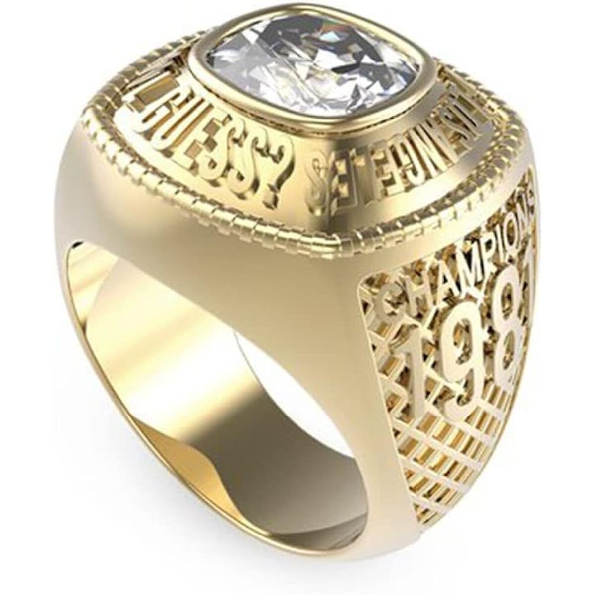 Herrenring Guess JUMR01375JWYG66 Gold Größe 26 Schmuck