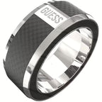 Herrenring Guess JUMR04048JWSTBK64 Schwarz