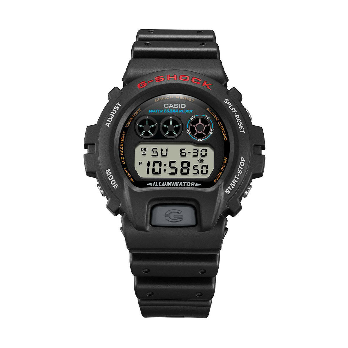 Herrenuhr Casio G-Shock DW-6900U-1ER Schwarz - Mode & Accessoires
