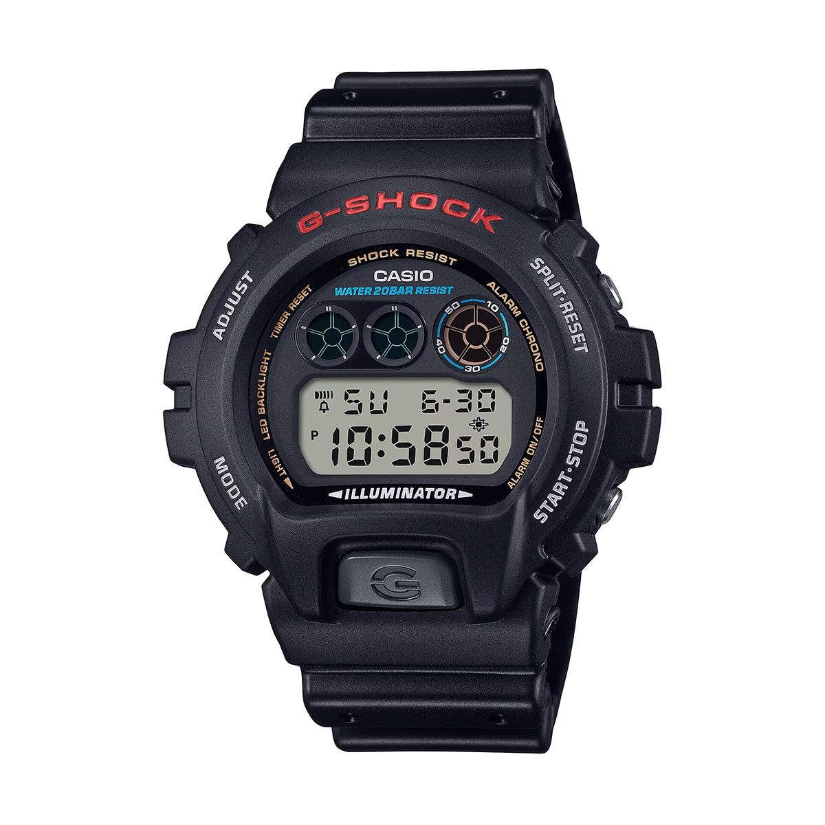 Herrenuhr Casio G-Shock DW-6900U-1ER Schwarz - Mode & Accessoires