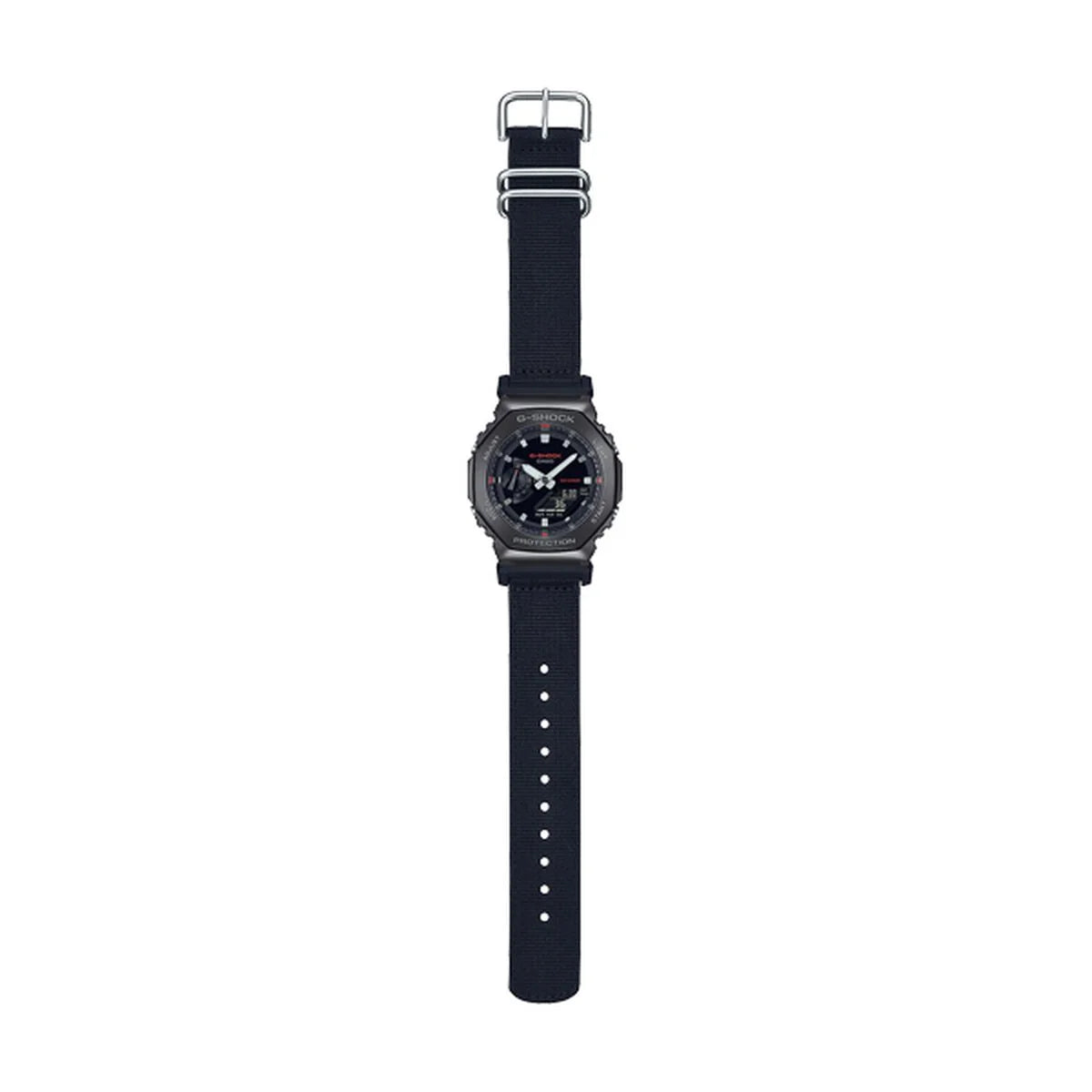 Schwarze digitale Herrenuhr Casio im topmodischen Design in erstklassigem Zustand