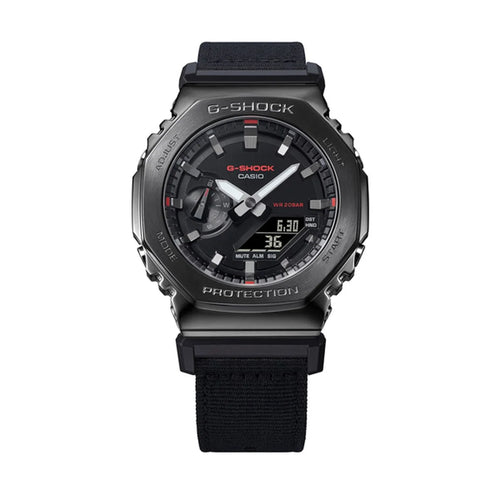 Black G-Shock Herrenuhr Casio in topmodischem Design, perfekt für stilbewusste Männer