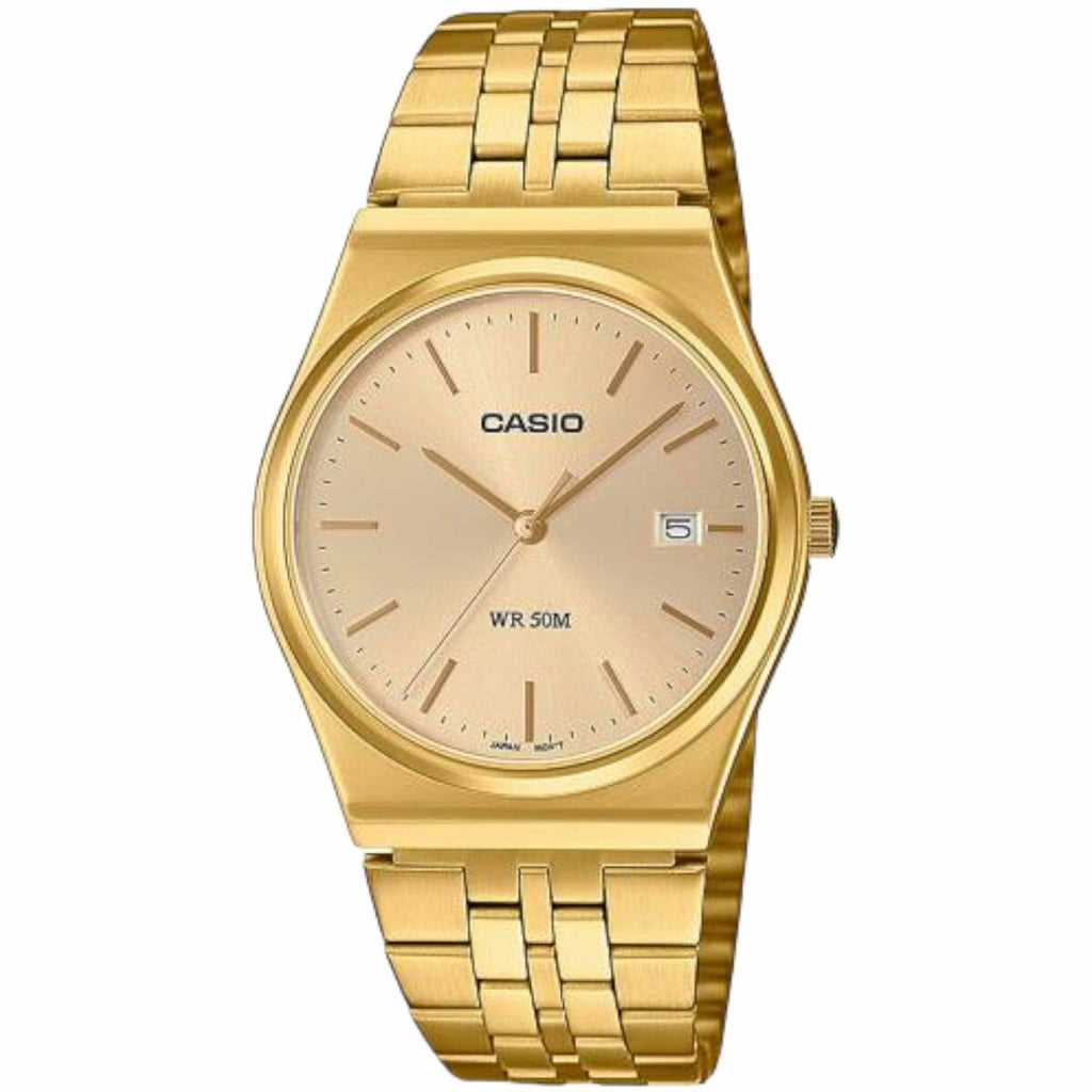 Herrenuhr Casio MTP-B145G-9AVEF Gold 35 mm jetzt kaufen - Mode & Accessoires